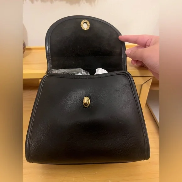 Vintage coach Regina black - Picture 4 of 12